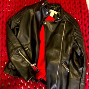 H&M Faux Leather Jacket